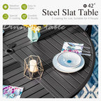 Sophia and William Outdoor Patio Dining Set - Image 5