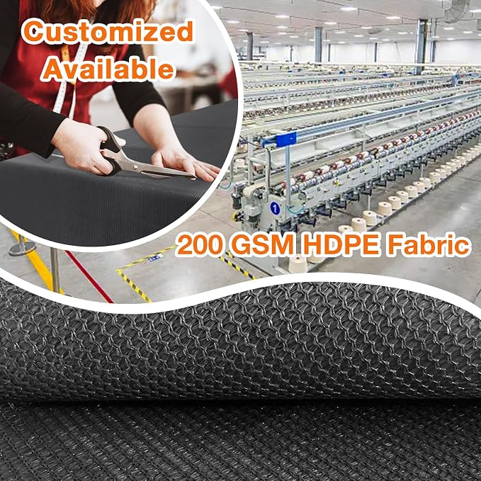 Artpuch Outdoor Pergola Shade Cover 24x24 FT Sun Shade Cloth - Image 2