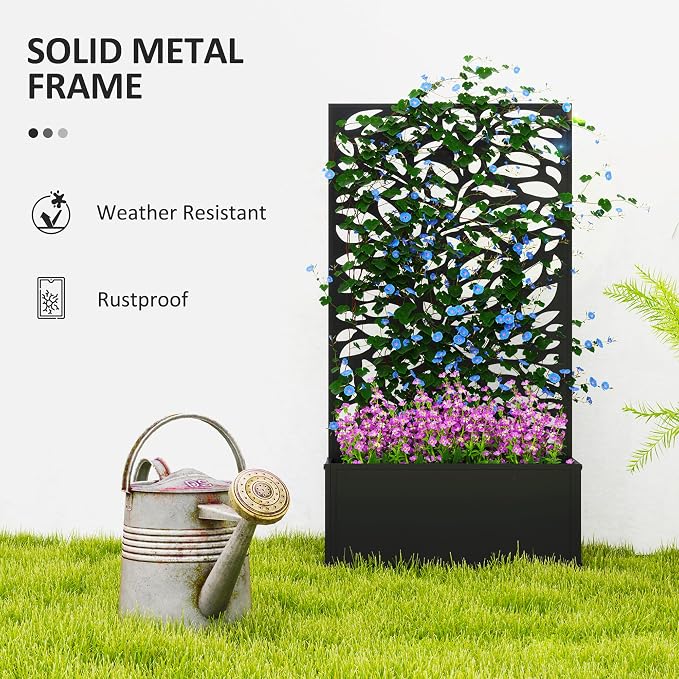 Outsunny Metal Raised Garden Bed - Image 5