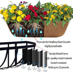 2 Pack 30" Railing Planter Window Box - Image 7
