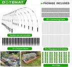 Garden Hoops for Raised Beds- Rust Free Fiberglass Frame Plant Hoops - Image 2