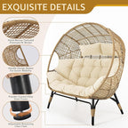NICESOUL Modern Double Egg Chair - Image 5