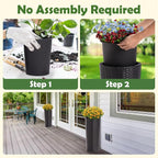 Idzo All Weather Wicker Planters - Image 6