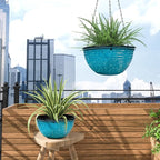 10 Inch Hanging Planter, 2 Pack Hanging Planters - Image 7