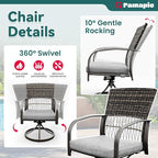 Pamapic 5-Piece Outdoor Dining Set - Image 4