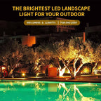 Warm White Spot lights Outdoor, 12W 3000K Landscape Spot Lights, IP65 - Image 2