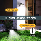 Linkind Solar Lights Outdoor Waterproof IP65, StarRay Dusk-to-Dawn Outdoor - Image 5
