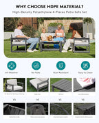 SERWALL 2 Pieces Single Cushioned Sofa Chair - Image 4