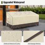 MR. COVER 3-Seater Outdoor Couch Cover Waterproof, 80 Inch Patio Furniture - Image 4