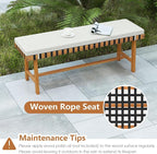 Tangkula 3 Piece Patio Dining Set - Image 8