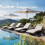 Pamapic 6-Piece Patio Chaise Lounge Set - Image 3