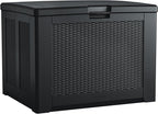 Rubbermaid Medium Resin Outdoor Storage Deck Box, Weather Resistant, Deck by Rubbermaid