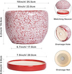 SQOWL Ceramic Planters for Indoor Plants - Image 3