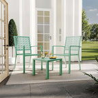 GAOMON 3 Piece Patio Bistro Set, Outdoor Patio Furniture Set - Image 7