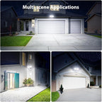 Onforu 3200LM Flood Lights Outdoor, 32W 6500K LED Security Light Manual Switch - Image 7