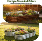 Galvanized Raised Garden Bed Outdoor, Large Raised Bed - Image 6
