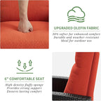 IDEALHOUSE Wicker Outdoor Recliner Reclining Patio Chairs - Image 9