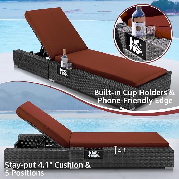 NICESOUL 11 Piece Outdoor Furniture - Image 9