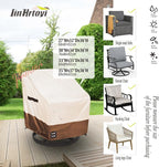 JinHrtoyi Outdoor Chair Covers 2 Pack, 27Wx32Dx36H inches Patio Chair Cover - Image 4