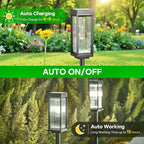 Solar Pathway Lights Outdoor, 8 Pack Upgraded Solar Lights Outdoor Waterproof - Image 5