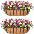 16'' Window Box Railing Planter by Qusuxi