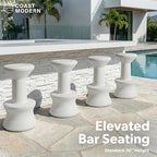 GoSports Coast Modern Outdoor Bar Stool - Image 3