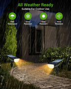 Solar Spot Lights Outdoor, Solar Lights Outdoor Waterproof IP65, 3 Brightness - Image 5