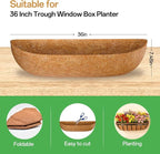 ZeeDix 36 Inch Trough Coconut Liners - Image 2