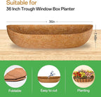 ZeeDix 36 Inch Trough Coconut Liners - Image 2
