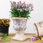 Sungmor Small Ceramic Urn Planter - Image 2