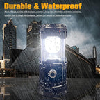 Collapsible Portable LED Camping Lantern XTAUTO Lightweight Waterproof Solar - Image 3