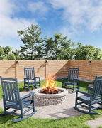 GarveeLife Poly Lumber Rocking Chair Outdoor - Image 5