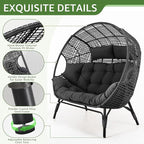 NICESOUL Luxury Double Egg Chair - Image 5