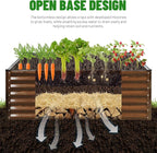 SnugNiture Galvanized Raised Garden Bed 4x4x2FT Outdoor Large Metal Planter Box - Image 4