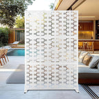 Outdoor Privacy Screen, Freestanding Privacy Fence Panels by FENCY