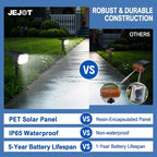 Solar Spot Lights Outdoor Waterproof IP65, 6 Pack, Cool Light, 2 Lighting Modes - Image 5