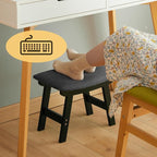 Foot Stool Ottoman Foot Rest Under Desk, Small Stool - Image 8