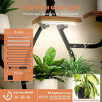Plant Stand Indoor with Grow Light, 8 Tiered 48" Small Plant Shelf, Corner - Image 3