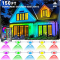 150FT Permanent Outdoor RGB Lights by Unknown