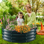 Galvanized Raised Garden Bed for Gardening - Image 3