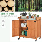 Yaheetech Garden Potting Bench Table - Image 8