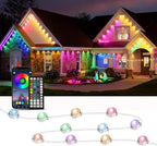 RGB Permanent Outdoor Lights, 50FT LED Eaves Lights by Unknown