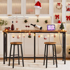 63'' Bar Table, Kitchen Dining Table - Image 2