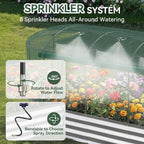Raised Garden Bed with Self-Watering System, Oval Galvanized Raised Beds - Image 2