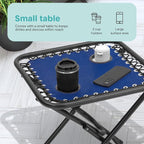 SereneLife Outdoor Zero Gravity Lounge Chair Set - Image 6