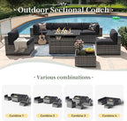 Aoxun 8 Piece Patio Furniture Set - Image 8