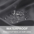 RYB HOME Waterproof Outdoor Curtains - Image 5