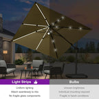 PURPLE LEAF 10 Feet Patio Umbrella - Image 2