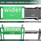 FLINTER 10.2" Wider Garden Kneeler and Seat, Heavy Duty Thick Gardening Bench - Image 3