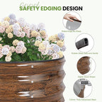 G GOOD GAIN Round Raised Garden Bed - Image 3